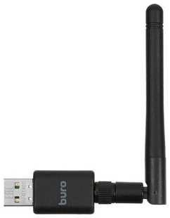 Адаптер USB Buro BU-BT40C Bluetooth 4.0+EDR class 1 100м черный 538760820