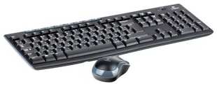 Комплект клавиатура и мышь Logitech MK270 (USB, 112+8 клавиш, Multimedia) (920-004518)