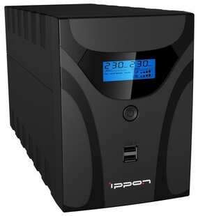 ИБП Ippon Smart Power Pro II 1600 960Вт 1600ВА черный (1005588) 538761005