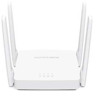 Беспроводной маршрутизатор Tenda AC10 Dual-Band (802.11a/b/g/n/ac, 2.4 / 5 ГГц, до 1.17 Гбит/с, LAN 3x1 Гбит/с, WAN 1x1 Гбит/с) (AC10)