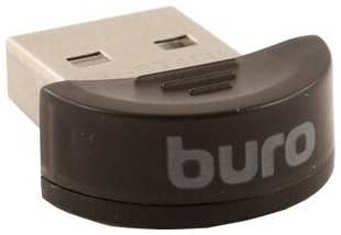 Адаптер USB Buro BU-BT40B Bluetooth 4.0+EDR class 1.5 20м черный 538761220
