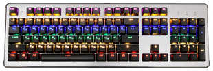 Клавиатура Oklick 970G Dark Knight механическая черный/серебристый USB for gamer LED 538764108