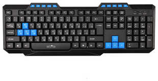 Клавиатура Oklick 750G FROST WAR черный/черный USB Multimedia for gamer 538764118