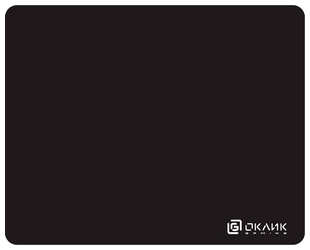 Коврик для мыши Oklick OK-F0450 черный 450x350x3 мм 538764128