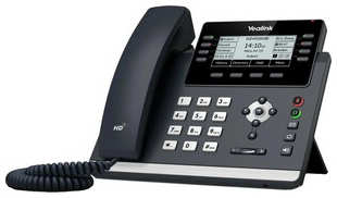 VoIP-телефон Yealink SIP-T43U, 12 аккаунтов, 2 порта USB, BLF, PoE, GigE, без БП (SIP-T43U) 538769089