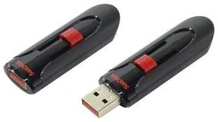 Флеш-диск Sandisk 256Gb Cruzer Glide black USB2.0 (SDCZ60-256G-B35) 538769622