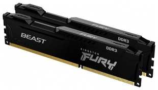 Память оперативная Kingston 8GB DDR3 DIMM FURY Beast (KF316C10BBK2/8)