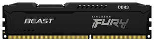 Память оперативная Kingston 8GB DDR3 DIMM FURY Beast Black (KF318C10BB/8) 538790790