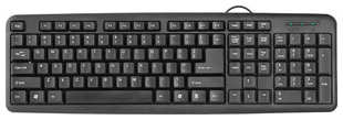 Клавиатура Defender HB-420 RU, черный, полноразмерная (45420) 538791332