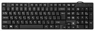 Клавиатура Defender Accent SB-720 RU, черный, компактная USB (45720) 538791350