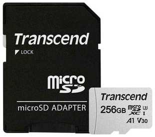 Флеш карта Transcend micro SDXC 256Gb Class 10 + adapter 538794128