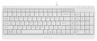 Клавиатура A4Tech Fstyler FK15, белый, USB 538794508