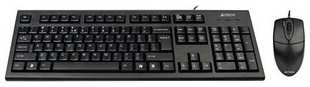 Клавиатура + мышь A4Tech KR-8520D, черный, USB 538794510