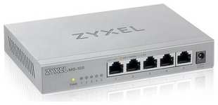 Коммутатор ZyXEL MG-105 multi-gigabit switch, 5x1 / 2.5GE, desktop, silent (MG-105-ZZ0101F) 538798438