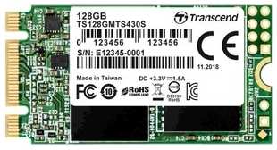 SSD накопитель Transcend 128Gb M.2 TS128GMTS430S 538817494