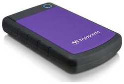 Внешний жесткий диск Transcend TS2TSJ25H3P (2Tb / 2.5'' / USB 3.0) фиолетовый TS2TSJ25H3P (2Tb / 2.5″ / USB 3.0) фиолетовый