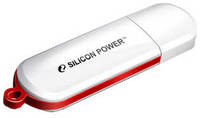 Флеш-диск Silicon Power 64Gb LuxMini 320 Белый (SP064GBUF2320V1W)