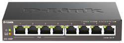 Коммутатор D-Link DGS-1008P / F1A 8 портов (4x 1Gbs, 4x 1Gbs PoE) (DGS-1008P / F1A) (DGS-1008P/F1A)