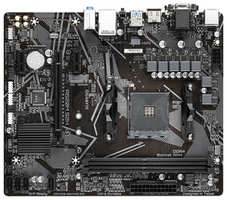 Материнская плата Gigabyte A520M S2H (Soc-AM4 / AMD A520 / 2xDDR4 / 4SATA / M.2 / RAID / mATX / VGA+DVI+HDM) (A520M S2H)