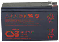 Батарея CSB 12V 7.2Ah CSB GP1272 F2 (28W) (клемма 7мм.)