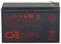 Батарея CSB 12V 9Ah CSB HRL1234W F2FR