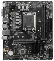 Материнская плата MSI PRO H610M-E (LGA1700, H610, 2xDDR5, mATX,VGA+HDMI)