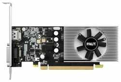 Видеокарта Palit NVIDIA GeForce GT1030 2Gb (64bit / DDR4 / DVI / HDMI / RTL) (NEC103000646-1082F)