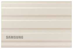 Внешний накопитель SSD Samsung Original USB-C 1TB MU-PE1T0K / WW Shield T7 1.8'' бежевый Original USB-C 1TB MU-PE1T0K / WW Shield T7 1.8″ бежевый (MU-PE1T0K/WW)