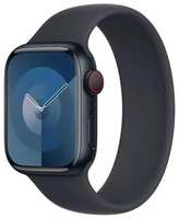 Смарт-часы Apple Watch Series 9 A2978 41мм OLED корп.темная ночь Solo Loop рем.темная ночь разм.брасл.:3 (MR9L3LL / A / MT9N3AM / A) (MR9L3LL/A/MT9N3AM/A)