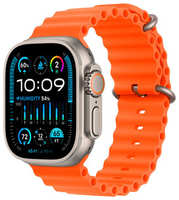 Смарт-часы Apple Watch Ultra 2 A2987 49мм OLED корп.титан Ocean band рем. разм.брасл.: O/S (MREH3LW/A)