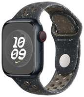 Смарт-часы Apple Watch Series 9 A2978 41мм OLED корп.темная ночь Nike Sport Band разм.брасл.: M / L (MR9L3LL / A / MUUP3AM / A) (MR9L3LL/A/MUUP3AM/A)