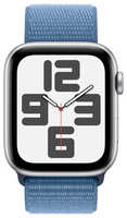 Смарт-часы Apple Watch SE 2023 A2723 44мм OLED корп.серебристый Sport Loop рем.синий разм.брасл.:130-200мм (MREF3LL / A) (MREF3LL/A)