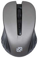 Мышь Oklick 545MW черный / серый оптическая (1600dpi) беспроводная USB для ноутбука (4but) (368629)