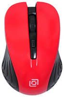 Мышь Oklick 545MW черный / красный оптическая (1600dpi) беспроводная USB для ноутбука (4but) (368631)