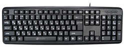 Клавиатура Oklick 180V2 черный USB (1185956)