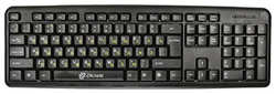 Клавиатура Oklick 130M черный USB (337077)