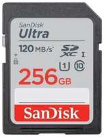 Карта памяти Sandisk Ultra 256GB SDXC Memory Card 120MB/s