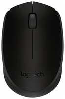 Мышь Logitech M171 (черная, оптическая, 1000dpi, 2.4 GHz/USB ресивер) (M/N: M-R0060 / C-U0010)