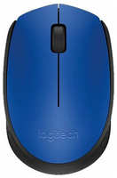 Мышь Logitech M171 (синяя, оптическая, 1000dpi, 2.4 GHz/USB ресивер) (M/N: M-R0060 / C-U0010)