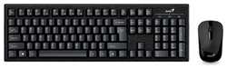 Комплект (клавиатура+мышь) беспроводной Genius Smart KM-8101 (клавиатура KM-8101 / k и мышь NX-7020), Black (31340014402)