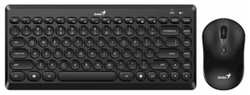 Комплект клавиатура и мышь Genius LuxeMate Q8000 (клавиатура LuxeMate Q8000 / k + мышь LuxeMate Q8000 / m ), Black (31340013402)