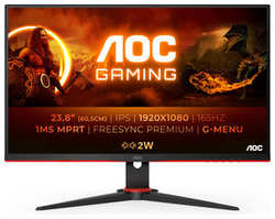 Монитор AOC 24G2SPAE LCD 23.8'' [16:9] 1920x1080(FHD) IPS, Black-Red