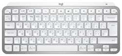 Клавиатура Logitech MX Keys Mini Minimalist Wireless Illuminated Keyboard - PALE GREY - RUS - 2.4GHZ / BT - INTNL (920-010502)