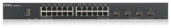 Коммутатор ZyXEL XGS1930-28 Hybrid Smart L2+ switch Nebula Flex, 24xGE, 4xSFP+, silent (fanless), Standalone / cloud man (XGS1930-28-EU0101F)