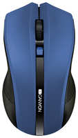 Мышь Canyon MW-5 2.4GHz wireless Optical Mouse with 4 buttons, DPI 800 / 1200 / 1600, Blue, 122*69*40mm, 0.067kg (CNE-CMSW05BL)
