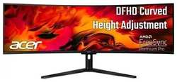 Монитор Acer 49'' Nitro EI491CRSbmiiiphx, VA, 32:9, 1800R Curved , 3840x1080, ,4ms, 178° / 178°, 400nits, 1xHDMI(2.0 (UM.SE1EE.S01) 49″ Nitro EI491CRSbmiiiphx, VA, 32:9, 1800R Curved , 3840x1080, ,4ms, 178° / 178°, 400nits, 1xHDMI(2.0 (UM.SE1EE.S01)