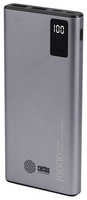 Мобильный аккумулятор Cactus CS-PBFSLT-10000 10000mAh 3A 2xUSB серый (CS-PBFSLT-10000)