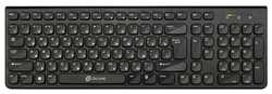 Клавиатура Oklick 880S черный USB беспроводная slim Multimedia (1061999)