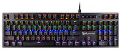 Игровая клавиатура A4Tech Bloody B760 механическая серый USB for gamer LED (B760 GREY (BLACK SWITCH)) (B760 GREY (BLACK SWITCH))