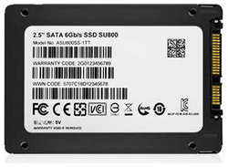 SSD накопитель A-DATA SSD 1TB SU800 ASU800SS-1TT-C